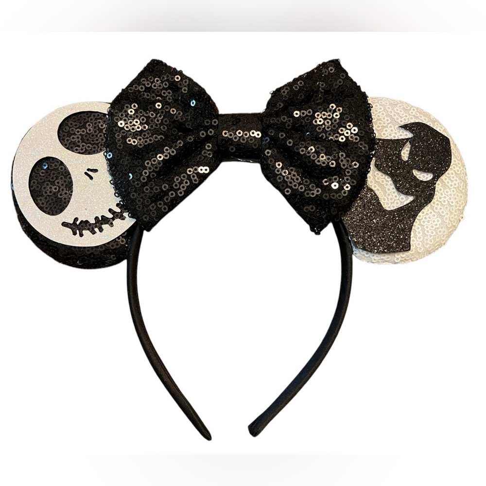 Oogie Boogie Nightmare Before Christmas Jack Skellington Mouse Ears Headband